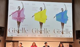 Alumnos y docentes Conservatorio Danza de Cceres y OSCAM escenifican el ballet Giselle