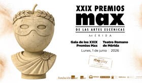 Junta de Extremadura y Ayuntamiento de Mrida invitan a la ciudadana a 29 Premios Max