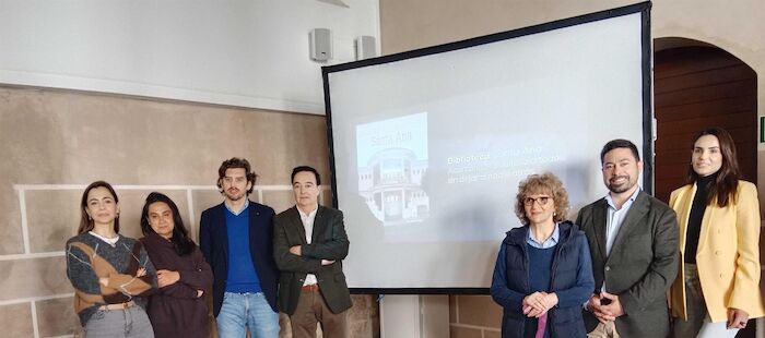 Biblioteca Santa Ana de Badajoz incorpora medida que mejora autonomía de personas con discapacidad sensorial