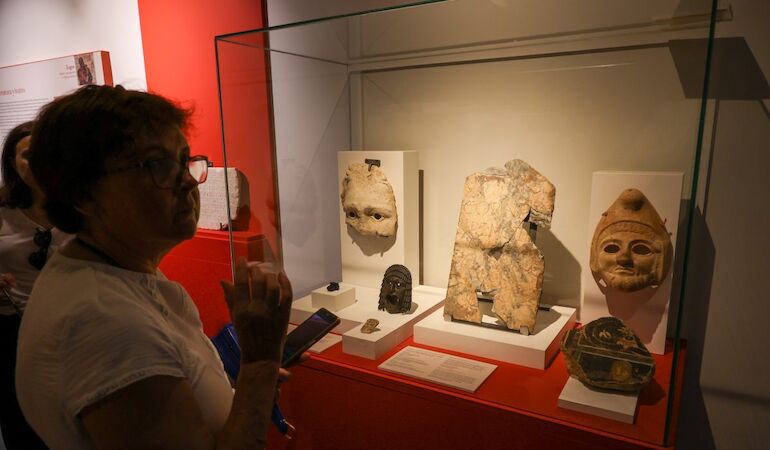 El Festival de Mrida  y el Museo Nacional de Arte Romano inauguran Logos Palabra y pensamiento en Augusta Emrita